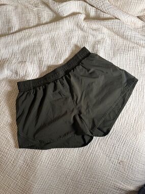 All In Motion Olive Green running shorts